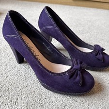 Marks and Spencer Purple Heel Shoes, Size 5
