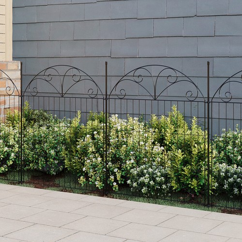 Decorative garden fence - decorative,