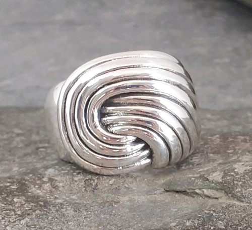 Large love knot 925 silver - large,