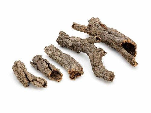 Natural cork bark tubes - natural,