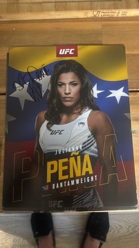 Ufc julianna peña autographed - peña,