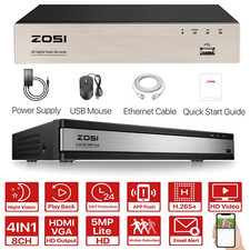 ZOSI 8/16 Channel 1080P HD