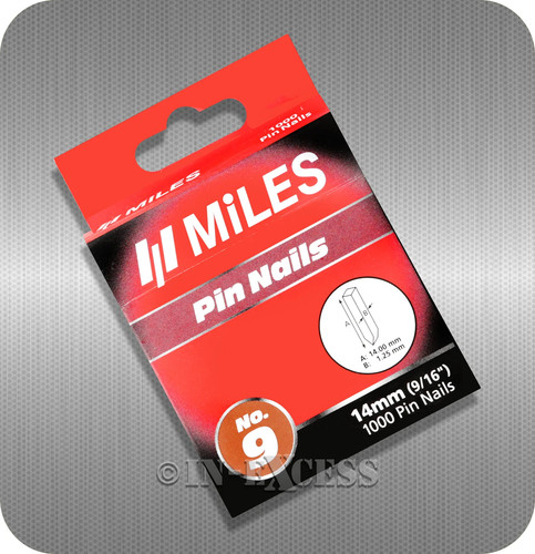 Miles staple pin nail - miles,