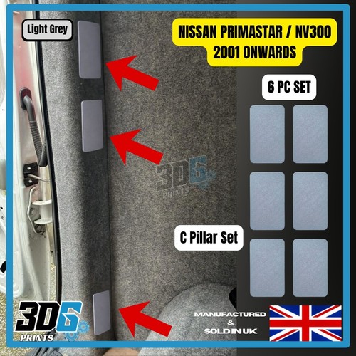 Light grey nissan primastar - light,