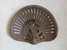 Antique Cast Iron Tractor Seat
