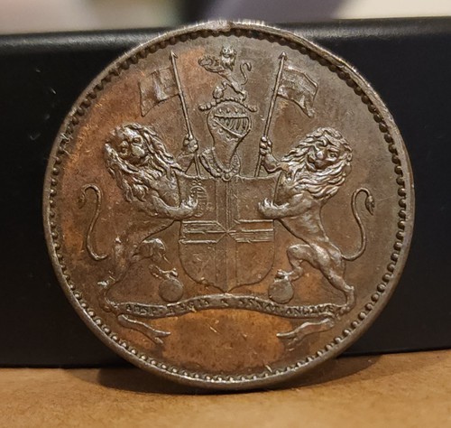 1821 helena half penny - st.,
