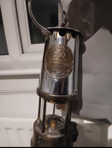 Eccles miner safety flame - miner's,