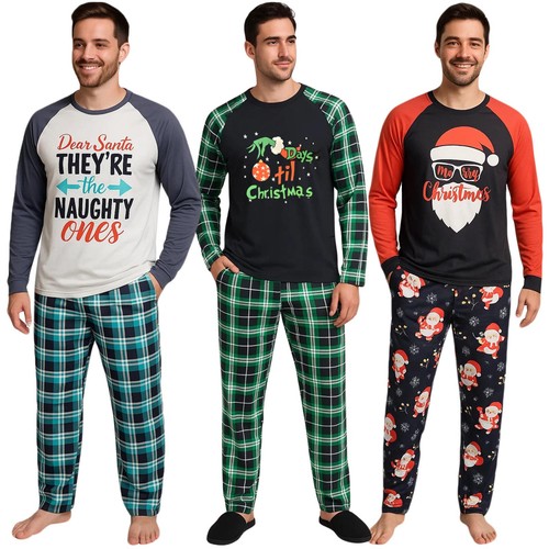 Men christmas pyjamas set - christmas,