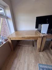 Solid Oak Extendable Dining