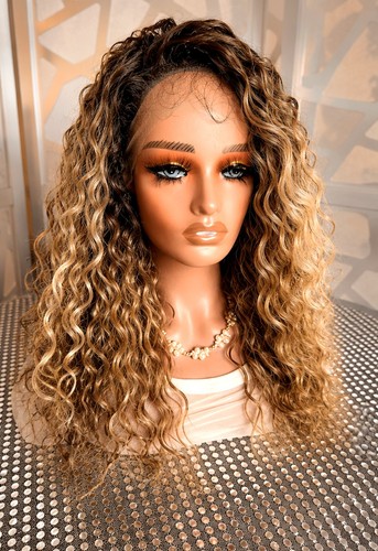 Blonde ombre loose wave lace - blonde,