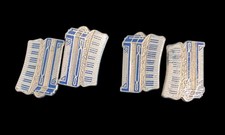 Vintage Cufllinks Accordion By  H.W Miller Great Britain