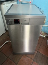 BEKO DVS04X20X Slimline Dishwasher - Stainless Steel
