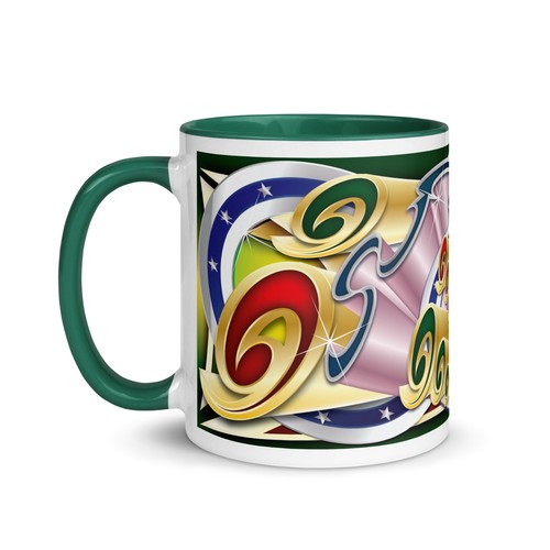 Classic fairground art mug - art,