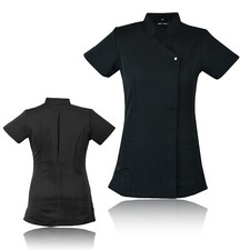 SIDE POCKET SPA BEAUTY HAIRDRESSING NAIL SALON MASSAGE THERAPIST TUNIC UNIFORM