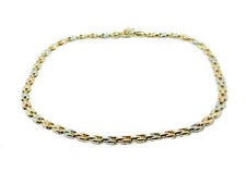 9ct Tri-Colour  Gold Neck