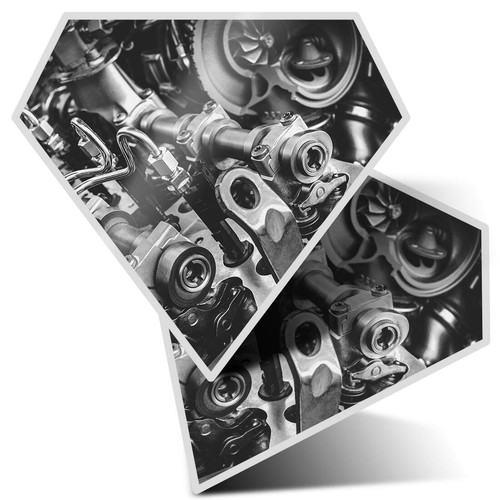 Diamond stickers cm bw - 2,