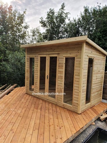 Pent garden shed cabin - pent,