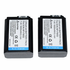 2X NP-FW50 Battery Pack For Sony Alpha NEX-3 NEX-5 NEX3C NEX-F3 SLT-A37 NEX-5R