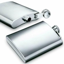 Hip Flask Stainless Steel Whiskey Vodka Drink Holder Case Pocket Gift 4 6 7 8 oz