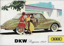 1958 (Auto Union) DKW 3=6 "Sonderklasse" brochure: Coupé, Limousine & Universal