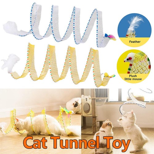 Cat coil tunnel - cat, toys