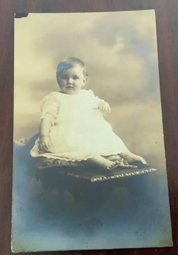 Vintage studio portrait infant - vintage,