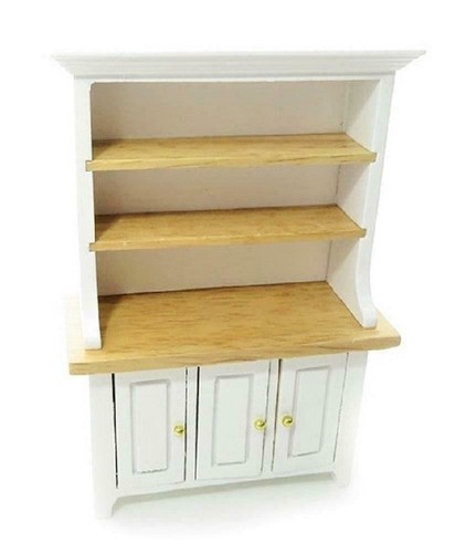 Dolls house white light oak - dolls,