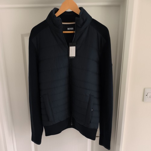 Hugo boss dark blue - zip, up