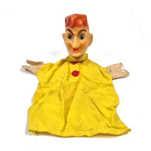 Vintage jester hand puppet - hand,