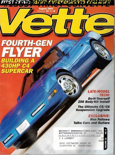 August 2007 vette 616hp - august,