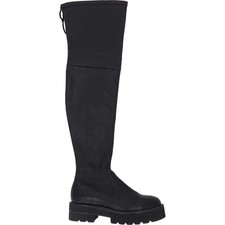 STUART WEITZMAN Womens Lowland Ul. Over the Knee Boots Black UK 8 RRP 950