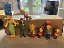 X7 Simpsons Figures Fox toys bundle