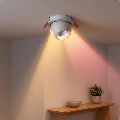Adjustable gimbal downlight - gimbal,