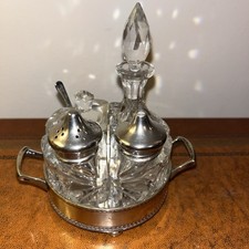 Antique footed g - footed, i.