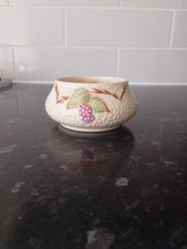 Vintage Wade  ' Brambles ' Hand Painted Mid Century Collectible Suger Bowl