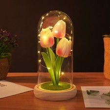 Simulation Tulip Glass