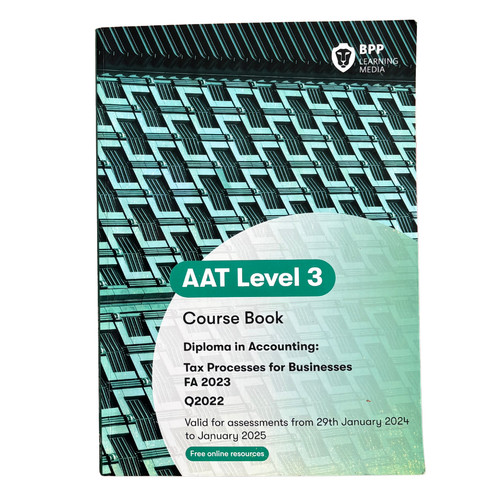Aat level tax processes for - aat,