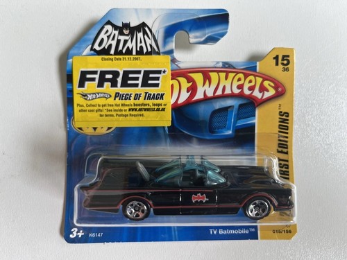 Hot wheels batman - batman, 2007