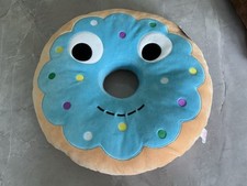 Yummy World Kidrobot Blue Donut Doughnut Soft Toy Plush Large