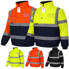Hi Vis Bomber Jacket