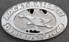 Rocky Rails '77 Belt Buckle