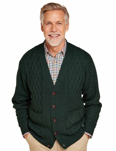 Mens aran style knitwear - mens,