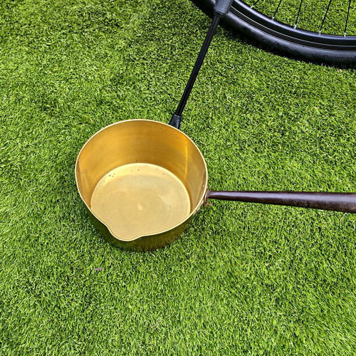 Copper saucepan gold round - 1l,