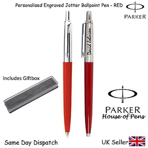 Personalised engraved parker - engraved,