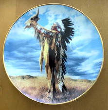 American Indian Heritage Museum PRAYER TO THE GREAT SPIRIT LIMITED EDITION Plate
