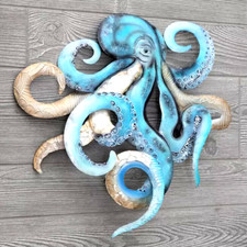 Deadly blue coral reef octopus - coral,