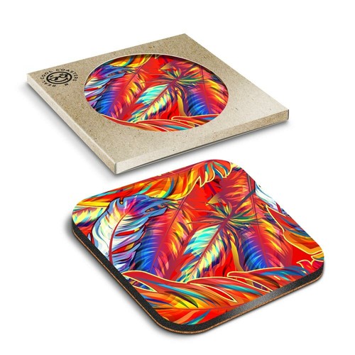 Boxed square coasters - 1, x