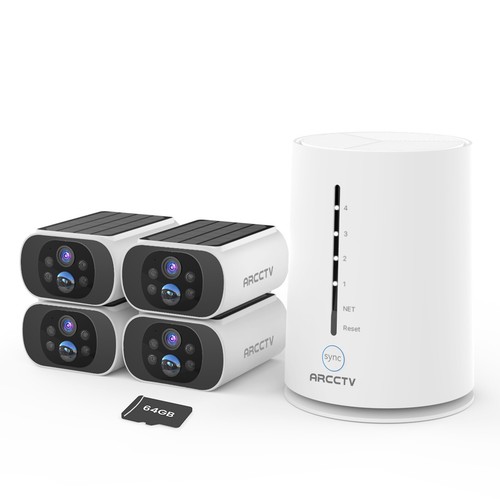 Arcctv solar wireless security - arcctv,