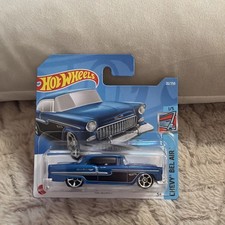 Hot Wheels 55 Chevy, Blue