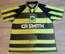 CELTIC 1996-1997 UMBRO AWAY Shirt CR SMITH Men's Size Large Excellent Condition